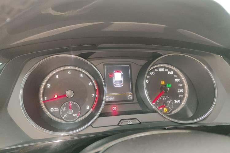 Used Volkswagen Tiguan L 2017 380TSI Automatic All-Wheel-Drive Luxury Edition Instrument Cluster
