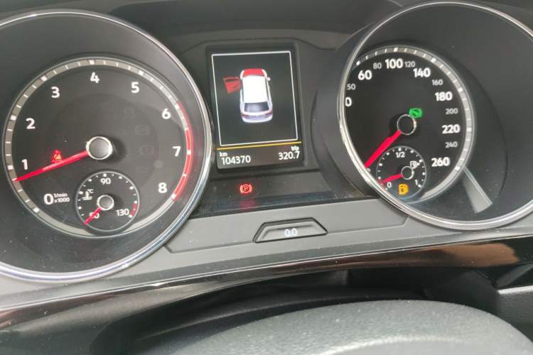 Used Volkswagen Tiguan L 2017 380TSI Automatic All-Wheel-Drive Luxury Edition Instrument Cluster
