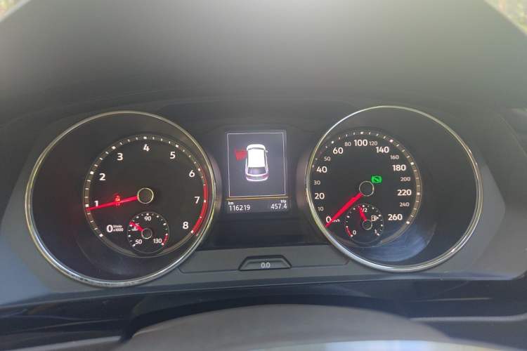 Used Volkswagen Tiguan L 2017 330TSI Automatic Two-Wheel Drive Flagship Edition Instrument Cluster