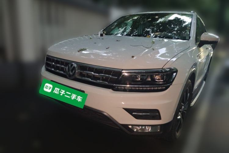 Used Volkswagen Tiguan L 2017 330TSI Automatic Two-Wheel Drive Flagship Edition Guazi used car, China used car export, Used car for sale, Used Volkswagen cars, Cheapest cars for sale