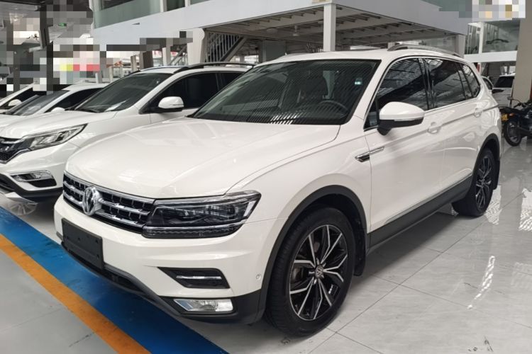 Used Volkswagen Tiguan L 2017 330TSI Automatic Two-Wheel Drive Flagship Edition Guazi used car, China used car export, Used car for sale, Used cars, Cheapest cars for sale