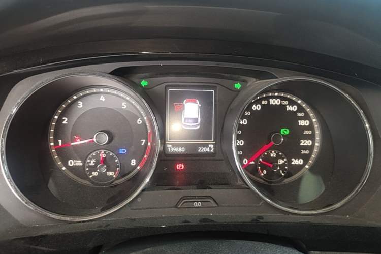 Used Volkswagen Tiguan L 2017 330TSI Automatic Two-Wheel Drive Luxury Edition Instrument Cluster