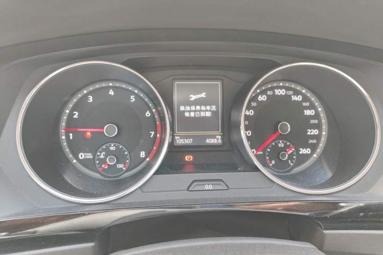 Used Volkswagen Tiguan L 2017 330TSI Automatic Two-Wheel Drive Luxury Edition Instrument Cluster