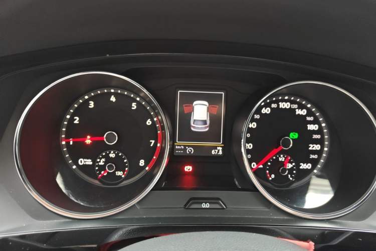 Used Volkswagen Tiguan L 2017 330TSI Automatic Two-Wheel Drive Comfort Edition Instrument Cluster