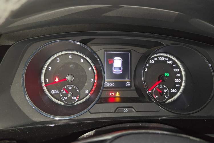 Used Volkswagen Tiguan L 2017 380TSI Automatic All-Wheel-Drive Luxury Edition Instrument Cluster