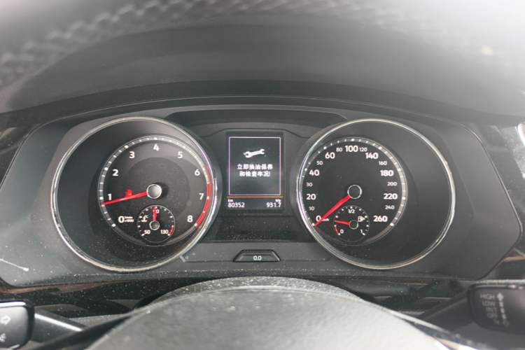 Used Volkswagen Tiguan L 2017 380TSI Automatic All-Wheel-Drive Luxury Edition Instrument Cluster