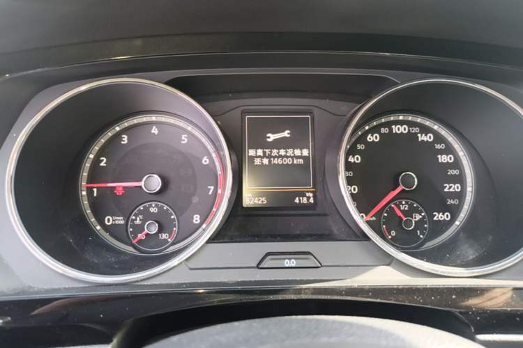 Used Volkswagen Tiguan L 2017 380TSI Automatic All-Wheel Drive Supreme Flagship Edition Instrument Cluster