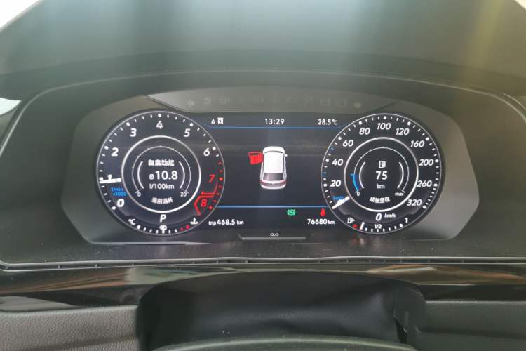 Used Volkswagen Tiguan L 2017 330TSI Automatic Two-Wheel Drive Flagship Edition Instrument Cluster