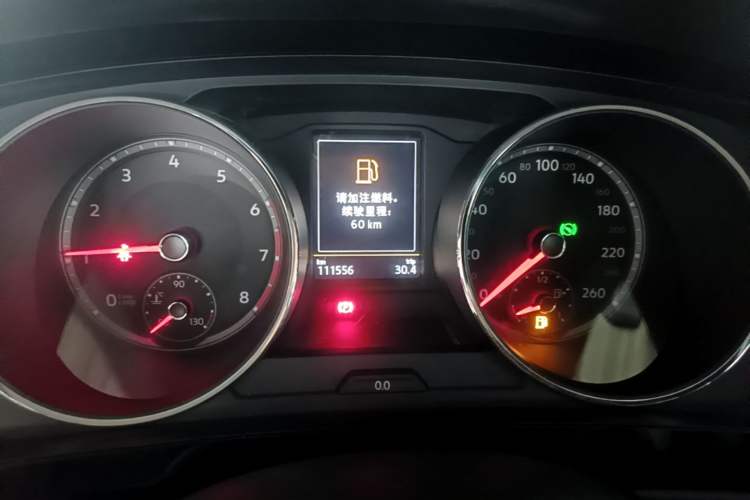 Used Volkswagen Tiguan L 2017 330TSI Automatic Two-Wheel Drive Luxury Edition Instrument Cluster