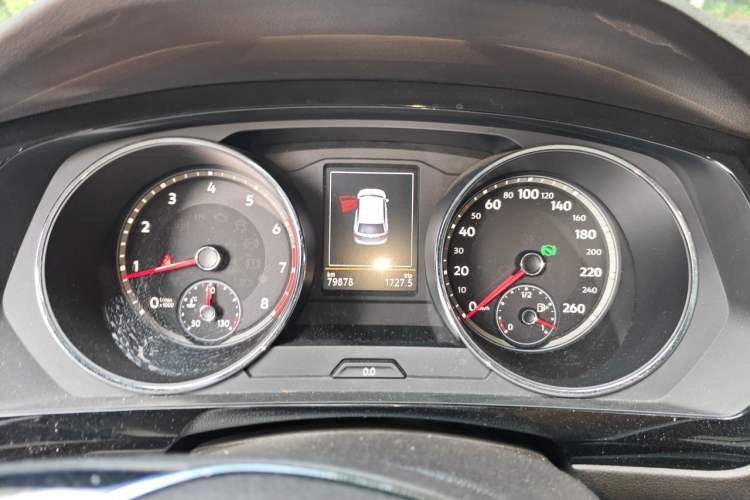 Used Volkswagen Tiguan L 2017 330TSI Automatic Two-Wheel Drive Flagship Edition Instrument Cluster