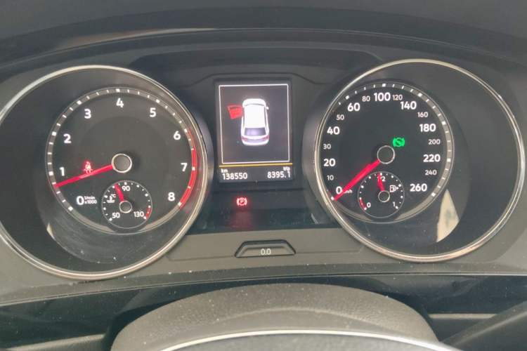 Used Volkswagen Tiguan L 2017 380TSI Automatic All-Wheel-Drive Luxury Edition Instrument Cluster