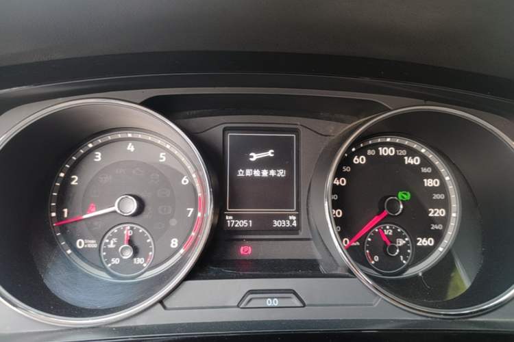 Used Volkswagen Tiguan L 2017 330TSI Automatic Two-Wheel Drive Comfort Edition Instrument Cluster