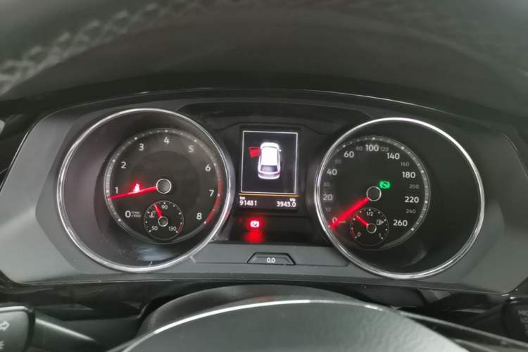 Used Volkswagen Tiguan L 2017 380TSI Automatic All-Wheel-Drive Luxury Edition Instrument Cluster