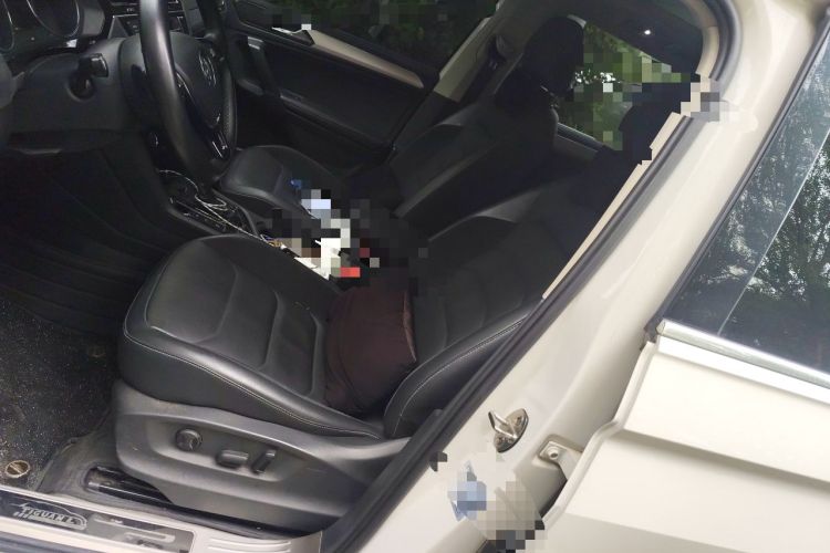 Used Volkswagen Tiguan L 2017 380TSI Automatic All-Wheel-Drive Luxury Edition Left Front Seat