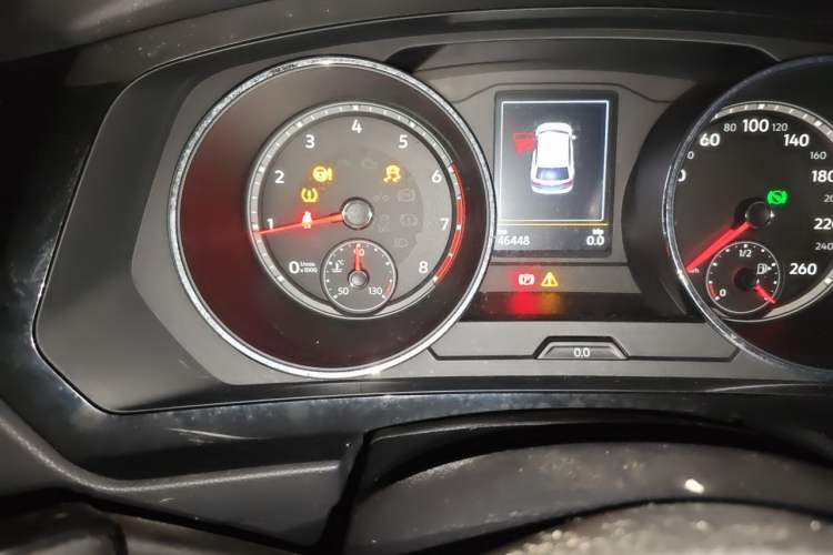 Used Volkswagen Tiguan L 2017 330TSI Automatic Two-Wheel Drive Flagship Edition Odometer Close Up