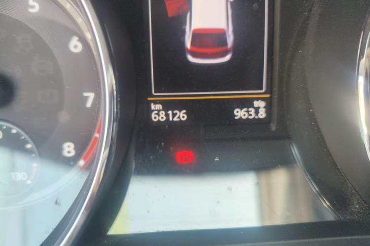 Used Volkswagen Tiguan L 2017 330TSI Automatic Two-Wheel Drive Flagship Edition Odometer Close Up