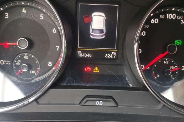 Used Volkswagen Tiguan L 2017 330TSI Automatic Two-Wheel Drive Flagship Edition Odometer Close Up