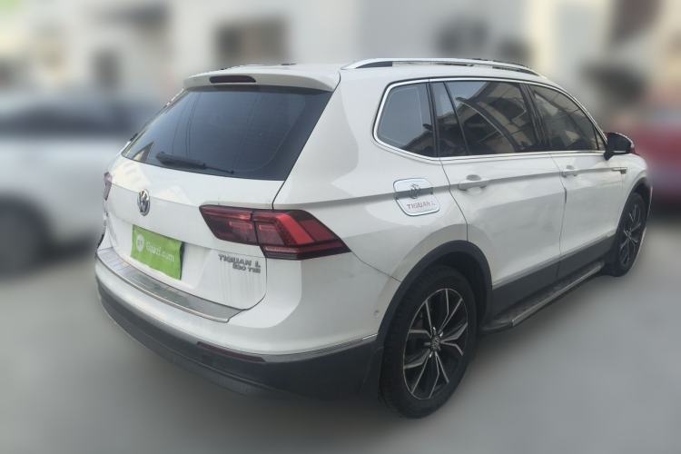 Used Volkswagen Tiguan L 2017 330TSI Automatic Two-Wheel Drive Flagship Edition Rear Right 45 Deg