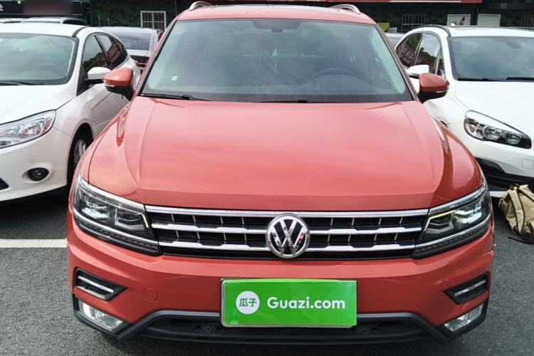Used Volkswagen Tiguan L 2017 330TSI Automatic Two-Wheel Drive Flagship Edition Front