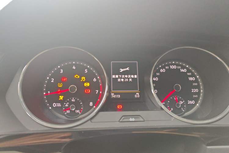 Used Volkswagen Tiguan L 2017 330TSI Automatic Two-Wheel Drive Luxury Edition Instrument Cluster