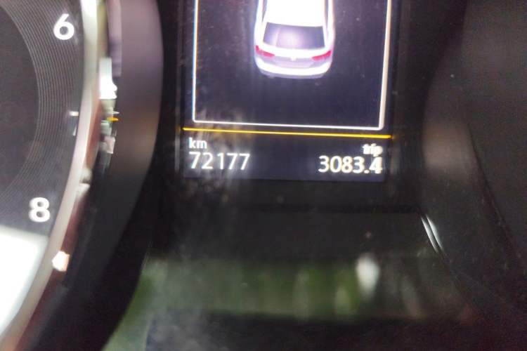 Used Volkswagen Tiguan L 2017 330TSI Automatic Two-Wheel Drive Flagship Edition Odometer Close Up