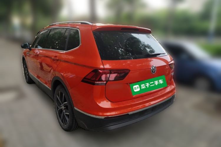 Used Volkswagen Tiguan L 2017 330TSI Automatic Two-Wheel Drive Flagship Edition Rear Left 45 Deg