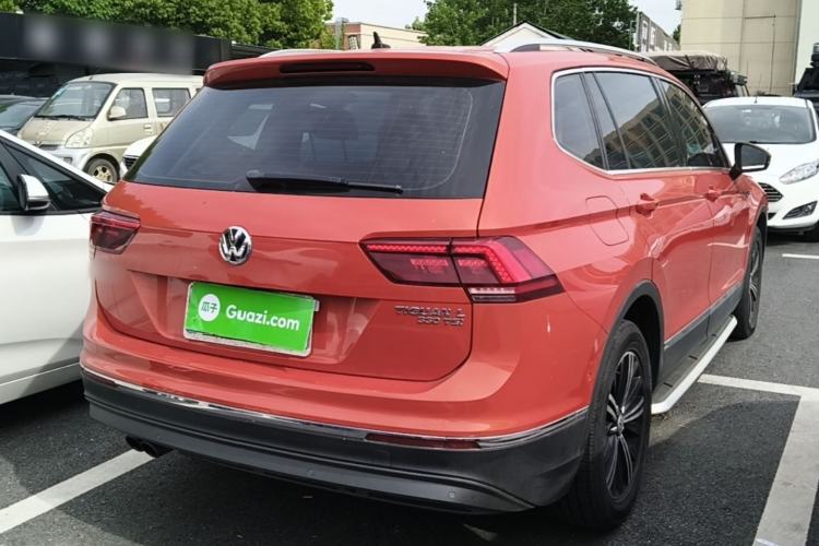 Used Volkswagen Tiguan L 2017 330TSI Automatic Two-Wheel Drive Flagship Edition Rear Right 45 Deg