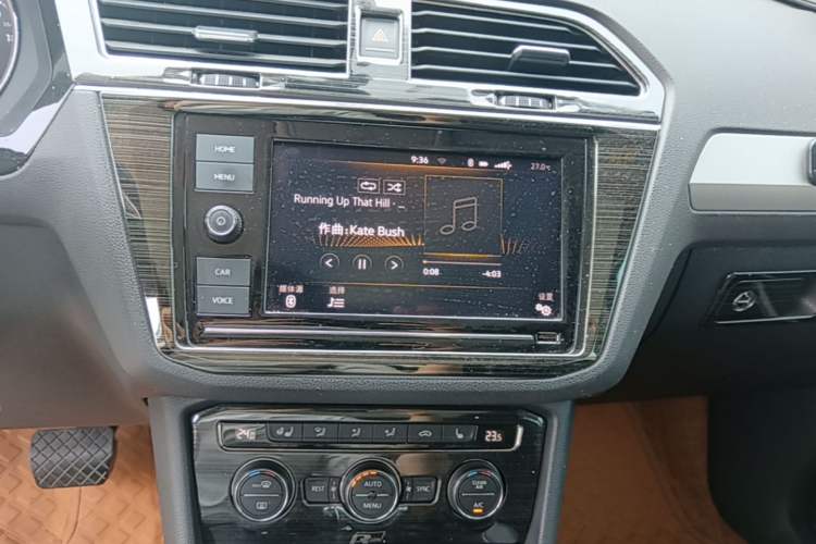 Used Volkswagen Tiguan L 2018 Facelift 330TSI Automatic Two-Wheel Drive Luxury Edition Audio And AC Panel