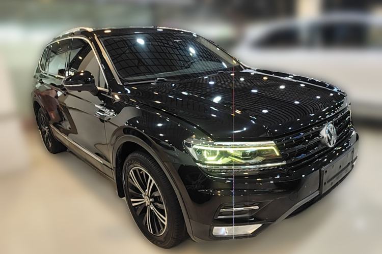 Used Volkswagen Tiguan L 2018 Revised Version 380TSI Automatic All-Wheel Drive Luxury Edition Front Right 45 Deg