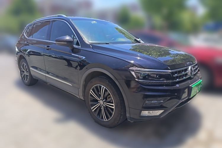 Used Volkswagen Tiguan L 2018 Revised Version 380TSI Automatic All-Wheel Drive Luxury Edition Front Right 45 Deg