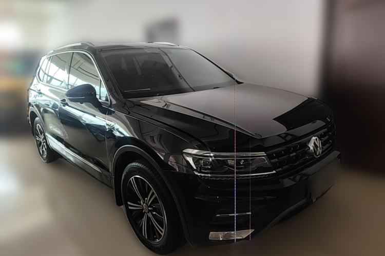 Used Volkswagen Tiguan L 2018 Revised Version 380TSI Automatic All-Wheel Drive Luxury Edition Front Right 45 Deg