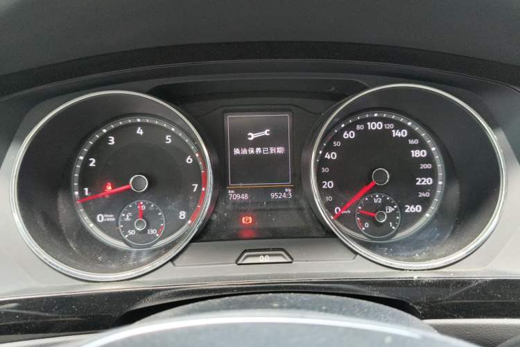 Used Volkswagen Tiguan L 2018 380TSI Automatic All-Wheel Drive Luxury Edition Instrument Cluster