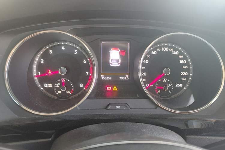 Used Volkswagen Tiguan L 2018 Revised 330TSI Automatic Two-Wheel Drive Flagship Edition Instrument Cluster