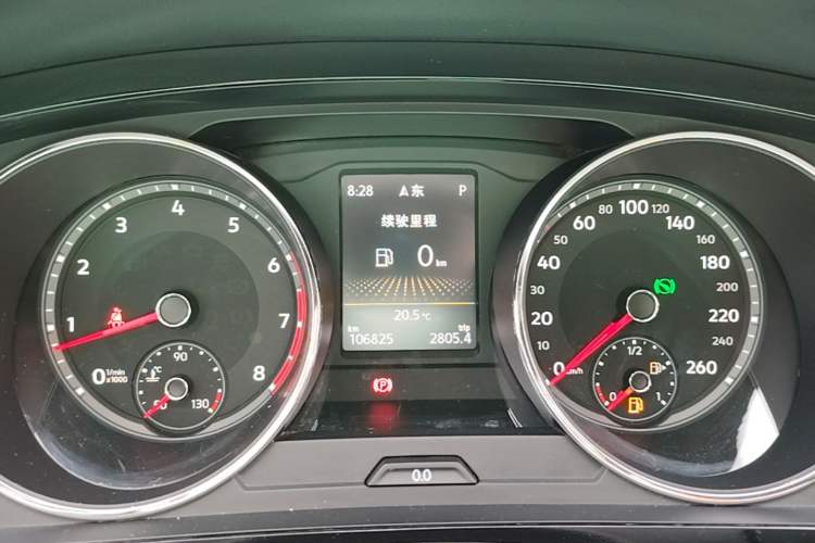 Used Volkswagen Tiguan L 2018 380TSI Automatic All-Wheel Drive Luxury Edition Instrument Cluster