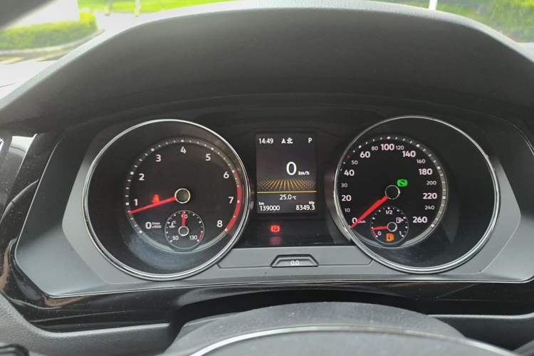 Used Volkswagen Tiguan L 2018 330TSI Automatic Two-Wheel Drive Comfort Edition Instrument Cluster