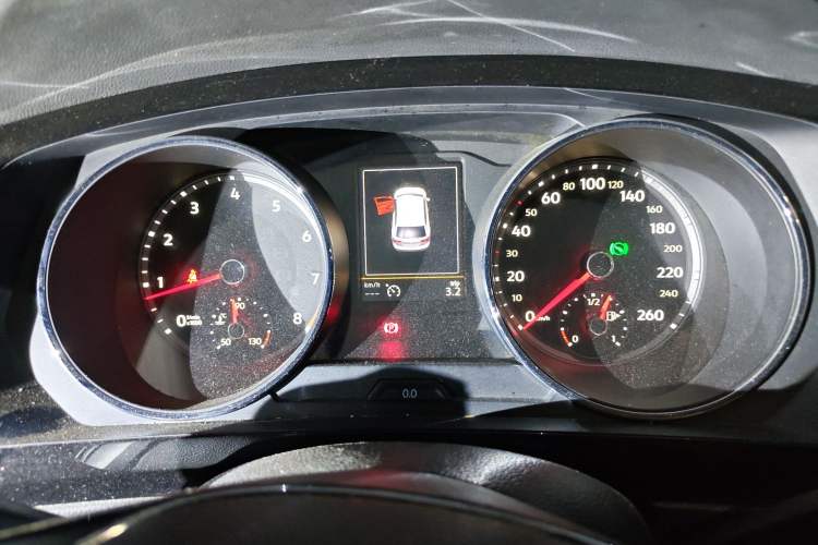 Used Volkswagen Tiguan L 2018 Facelift 330TSI Automatic Two-Wheel Drive Luxury Edition Instrument Cluster