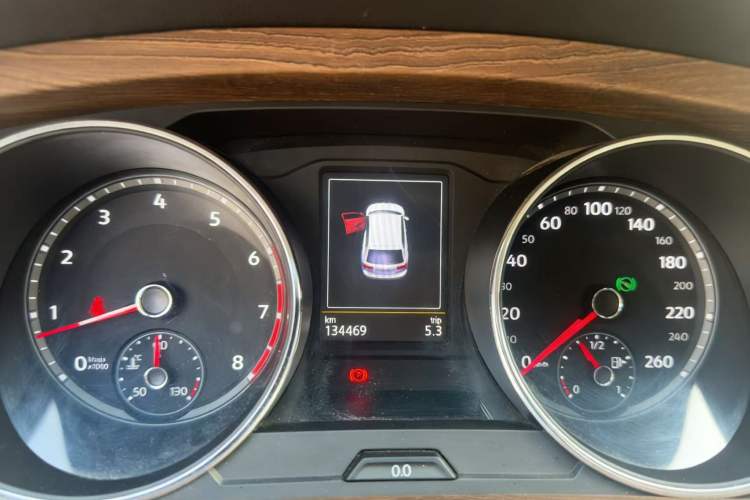 Used Volkswagen Tiguan L 2018 380TSI Automatic All-Wheel Drive Luxury Edition Instrument Cluster