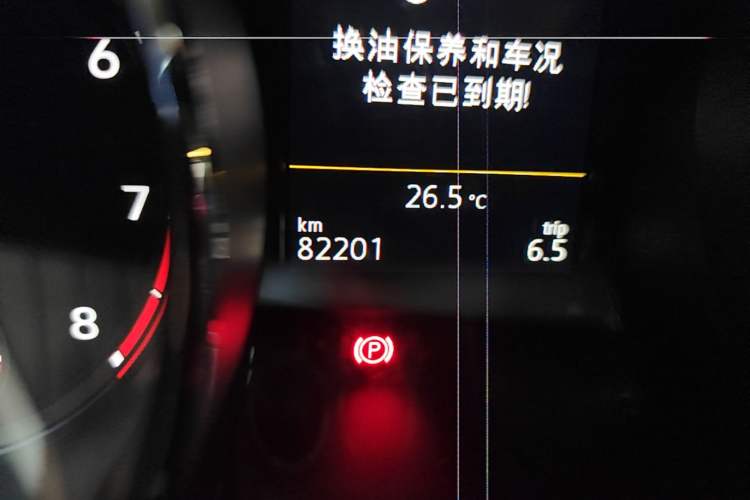 Used Volkswagen Tiguan L 2018 Revised Version 380TSI Automatic All-Wheel Drive Luxury Edition Odometer Close Up