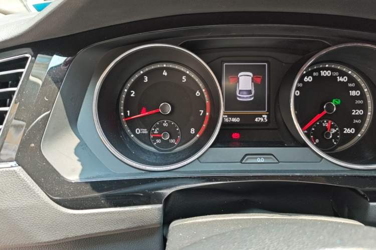 Used Volkswagen Tiguan L 2018 330TSI Automatic Two-Wheel Drive Comfort Edition Odometer Close Up