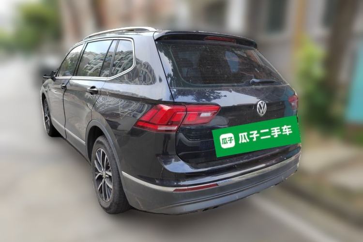 Used Volkswagen Tiguan L 2018 Facelift 330TSI Automatic Two-Wheel Drive Luxury Edition Rear Left 45 Deg