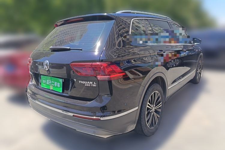 Used Volkswagen Tiguan L 2018 Revised Version 380TSI Automatic All-Wheel Drive Luxury Edition Rear Right 45 Deg