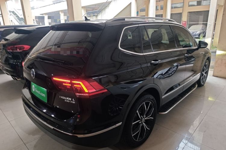 Used Volkswagen Tiguan L 2018 330TSI Automatic Two-Wheel Drive Flagship Edition Rear Right 45 Deg