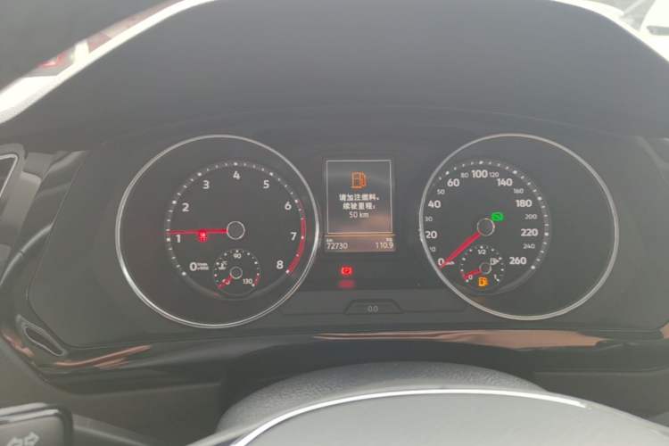 Used Volkswagen Tiguan L 2018 Facelift 330TSI Automatic Two-Wheel Drive Luxury Edition Instrument Cluster