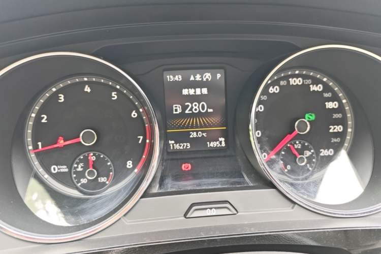 Used Volkswagen Tiguan L 2018 330TSI Automatic Two-Wheel Drive Luxury Edition Instrument Cluster