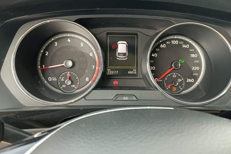 Used Volkswagen Tiguan L 2018 Facelift 330TSI Automatic Two-Wheel Drive Luxury Edition Instrument Cluster
