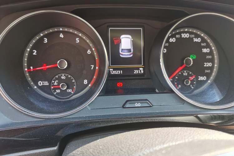 Used Volkswagen Tiguan L 2018 380TSI Automatic All-Wheel Drive Luxury Edition Instrument Cluster