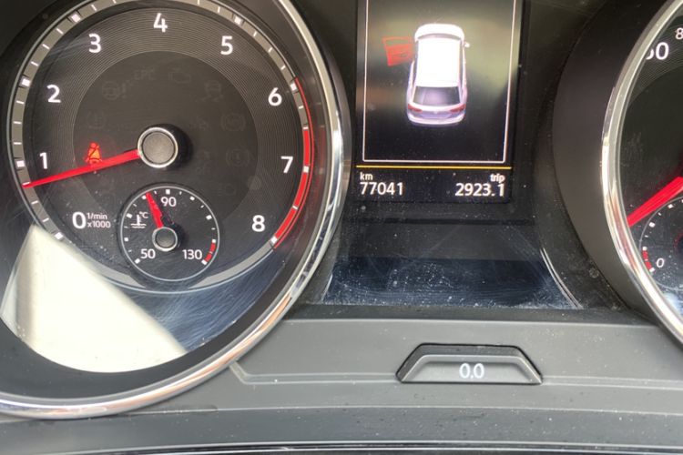 Used Volkswagen Tiguan L 2018 Facelift 330TSI Automatic Two-Wheel Drive Luxury Edition Odometer Close Up