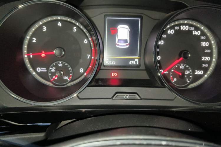 Used Volkswagen Tiguan L 2018 380TSI Automatic All-Wheel Drive Flagship Edition Odometer Close Up