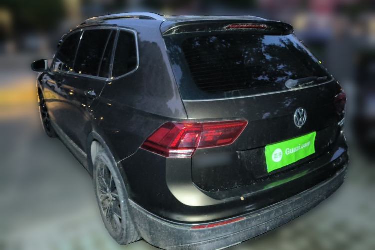 Used Volkswagen Tiguan L 2018 380TSI Automatic All-Wheel Drive Flagship Edition Rear Left 45 Deg