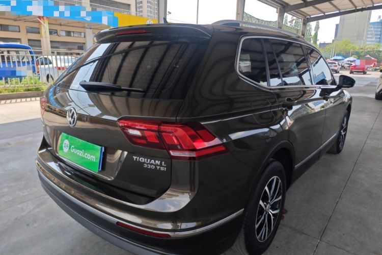 Used Volkswagen Tiguan L 2018 330TSI Automatic Two-Wheel Drive Luxury Edition Rear Right 45 Deg